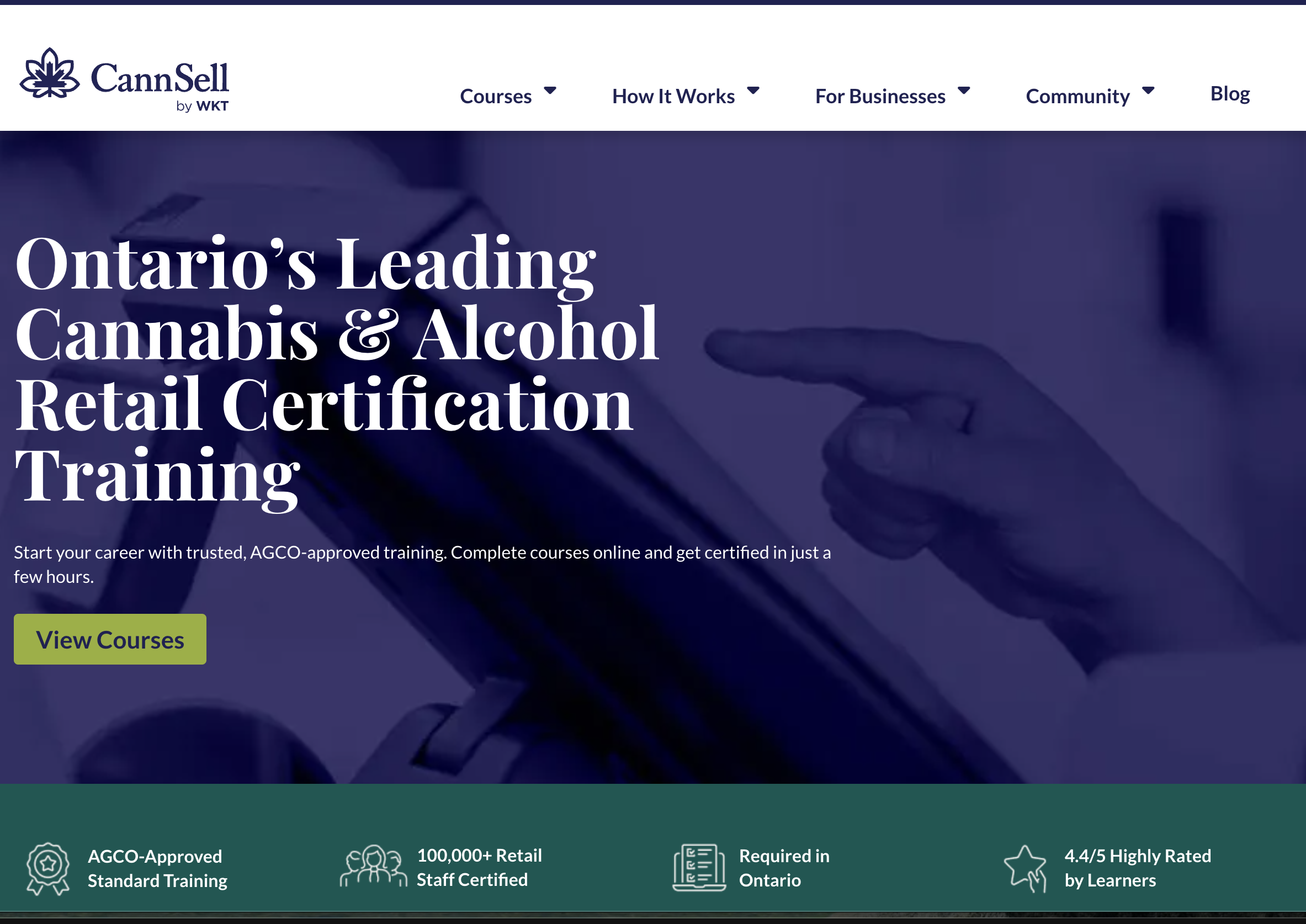 CannSell by WKT, Ontario's leading cannabis & alcohol retail certification training